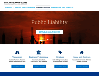 liabilityinsurancequotes.co.nz screenshot