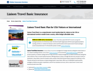 liaisoninternationalinsurance.net screenshot