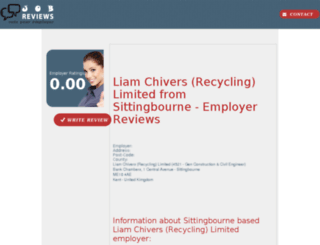 liam-chivers-recycling-limited.job-reviews.co.uk screenshot