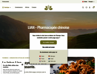 lian-sinovital.fr screenshot