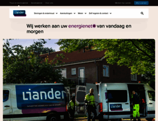 liander.nl screenshot