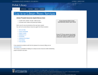 lib-proxy.fullerton.edu screenshot