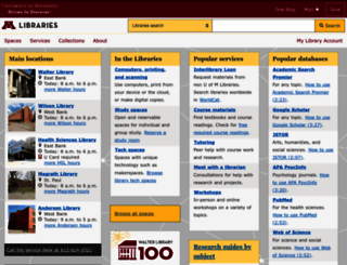 lib.umn.edu screenshot