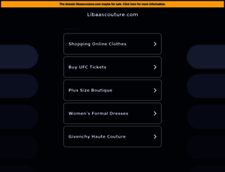 libaascouture.com screenshot