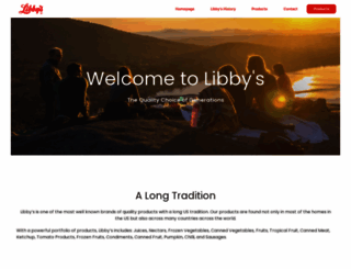 libbys.com screenshot