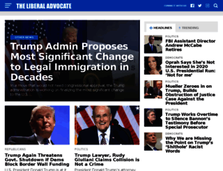 liberaladvocate.com screenshot