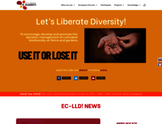 liberatediversity.org screenshot