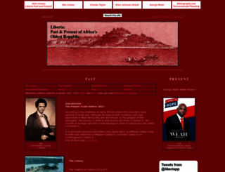 liberiapastandpresent.org screenshot