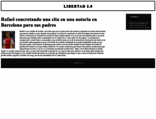 libertad20.es screenshot