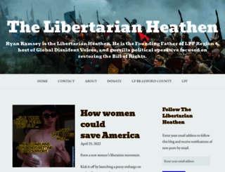 libertarianheathen.com screenshot