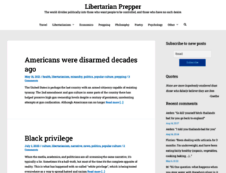 libertarianprepper.com screenshot