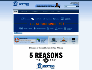 liberteks.com screenshot