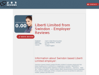 liberti-limited.job-reviews.co.uk screenshot
