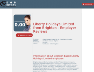 liberty-holidays-limited.job-reviews.co.uk screenshot
