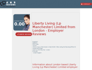 liberty-living-lp-manchester-limited.job-reviews.co.uk screenshot