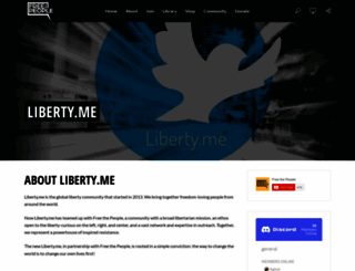 liberty.me screenshot
