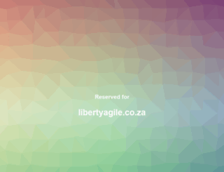 libertyagile.co.za screenshot