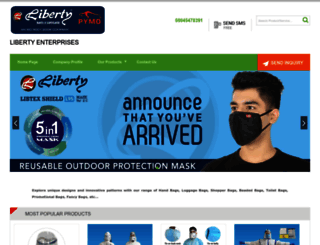libertybags.com screenshot