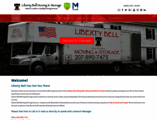 libertybellmoving.com screenshot