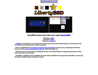 libertybsd.net screenshot