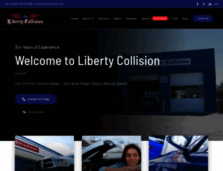 libertycollisionreno.com screenshot