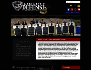 libertydefensenc.com screenshot