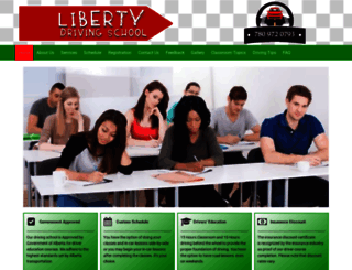 libertydrivingschool.ca screenshot