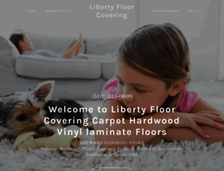 libertyfloorcovering.com screenshot