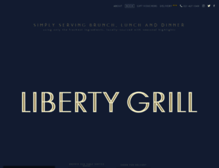 libertygrill.ie screenshot