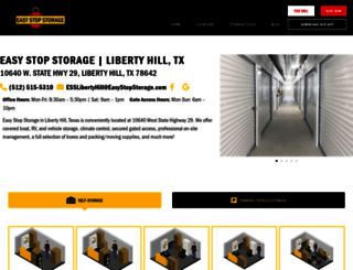 libertyhillstorageunits.com screenshot