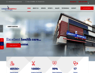 libertyhospitals.net screenshot