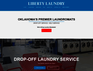 libertylaundryok.com screenshot