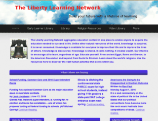 libertylearningnetwork.com screenshot