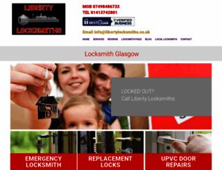 libertylocksmiths.co.uk screenshot