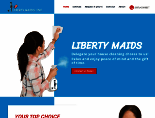 libertymaidsinc.com screenshot