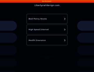 libertynaildesign.com screenshot