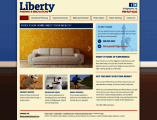 libertypaintingandrenovation.com screenshot
