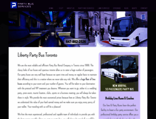 libertypartybus.com screenshot