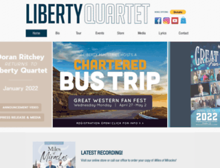 libertyquartet.com screenshot