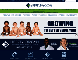 libertyregional.org screenshot