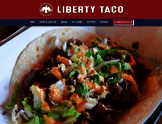 libertytaco.com screenshot