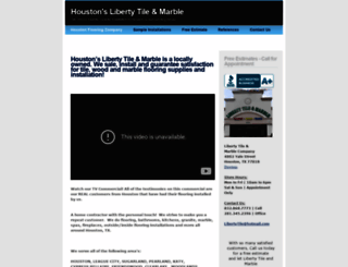 libertytileandmarble.com screenshot