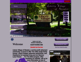 libertyvillageofstreator.com screenshot