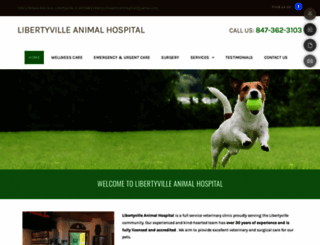 libertyvilleanimalhospital.com screenshot