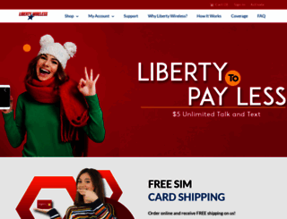 libertywireless.com screenshot