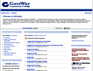 libguides.gatewaycc.edu screenshot