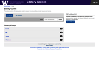 libguides.uwb.edu screenshot