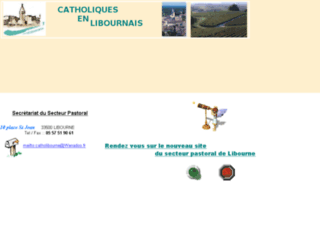 libourne-catho33.cef.fr screenshot