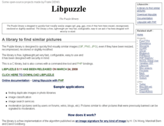libpuzzle.pureftpd.org screenshot