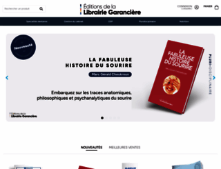 librairie-garanciere.com screenshot